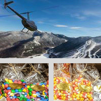 Helicopter and candy